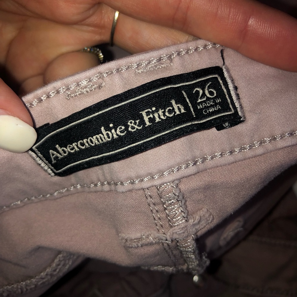 A&F Mauve Colored Jeans - image 4